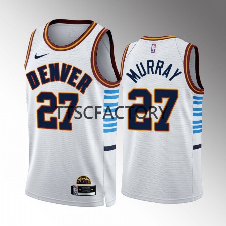 Dres Denver Nuggets Jamal Murray 27 Nike 2022-23 City Edition Plava Swingman - Muške